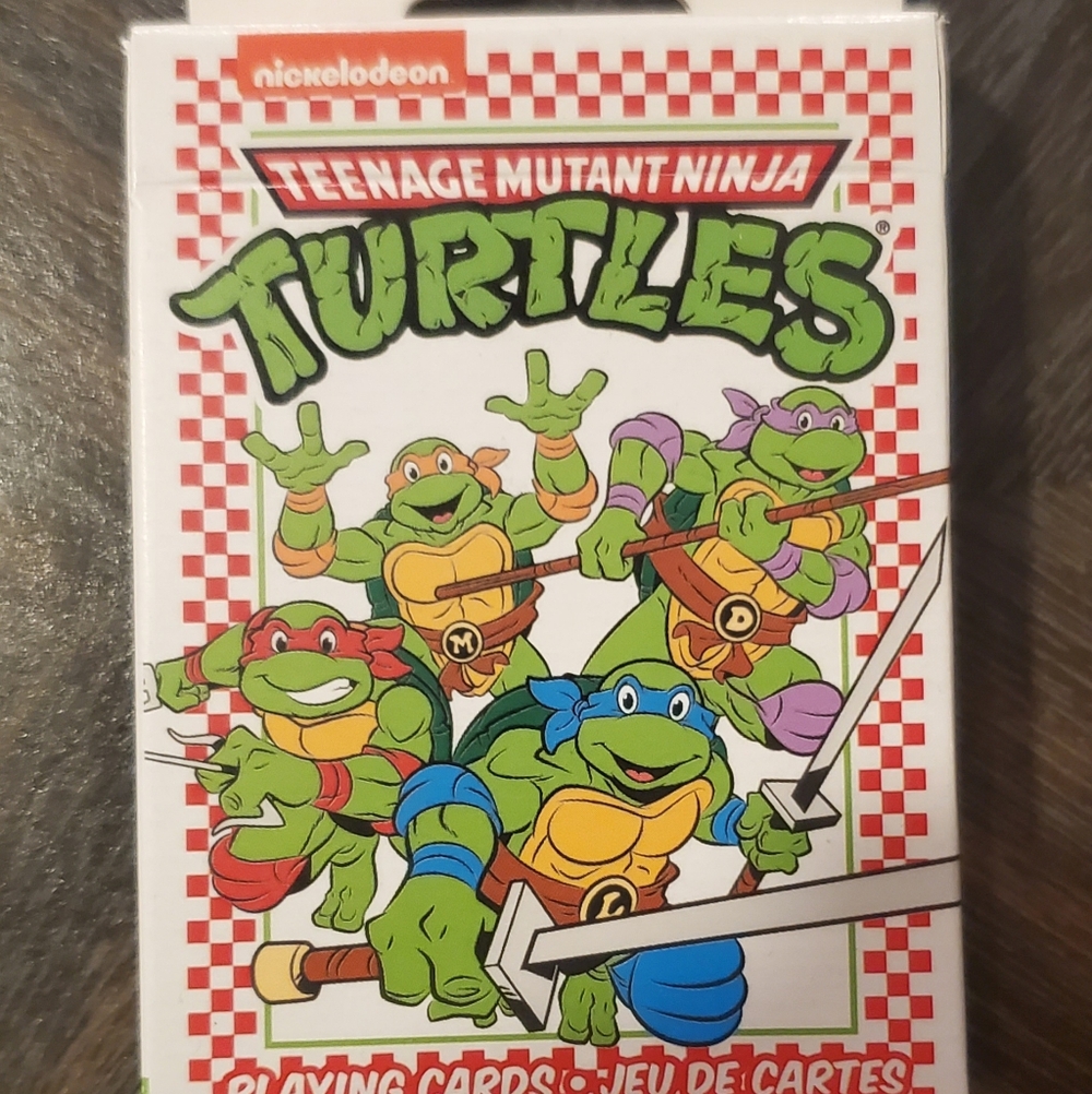 Ninja Turtles Playing Cards- New